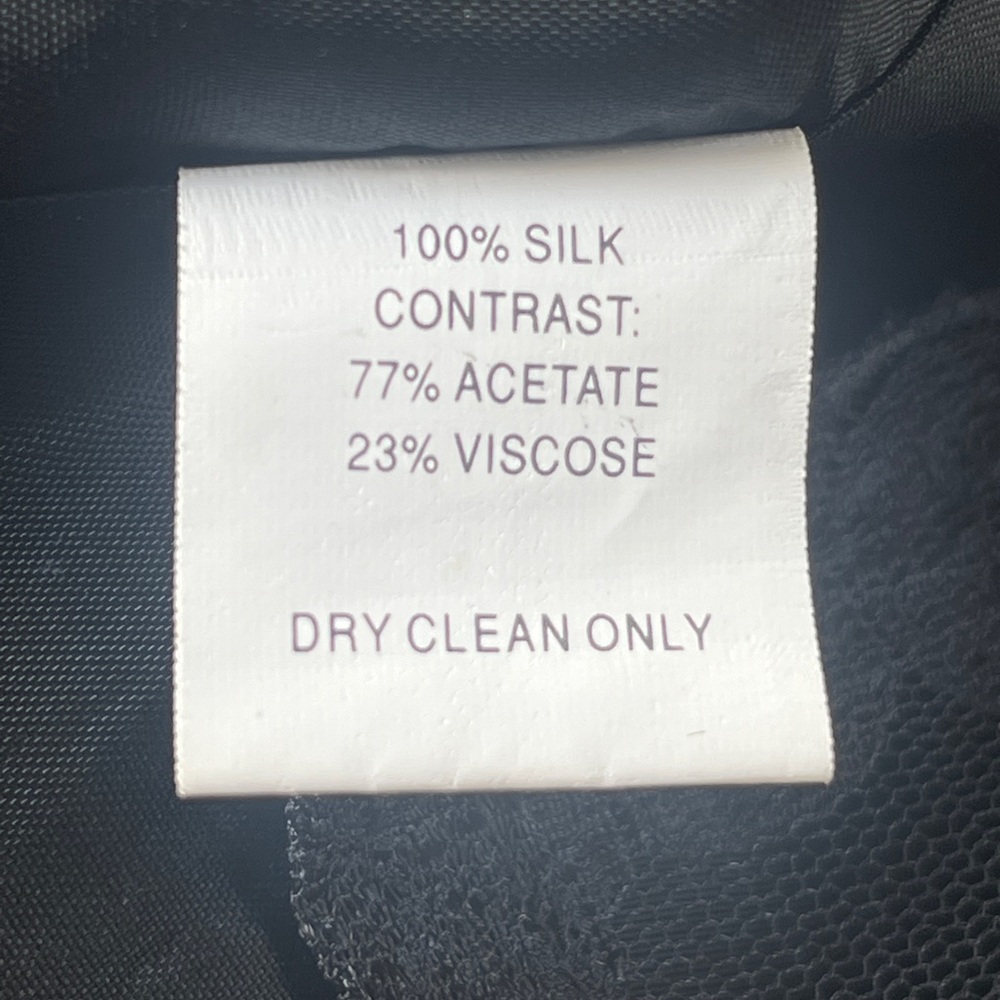 TRINA TURK 100% Silk Black & Magenta Belted Midi Dress Sz S - Picture 5 of 6